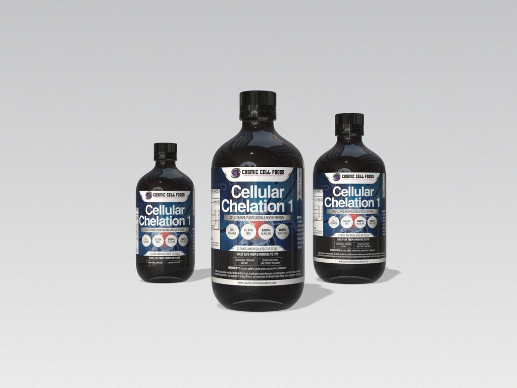 CELLULAR CHELATION 1 - CELLULAR DETOX & REPAIR | MUCUS & HEAVY METAL REMOVAL - The Cosmic Chef