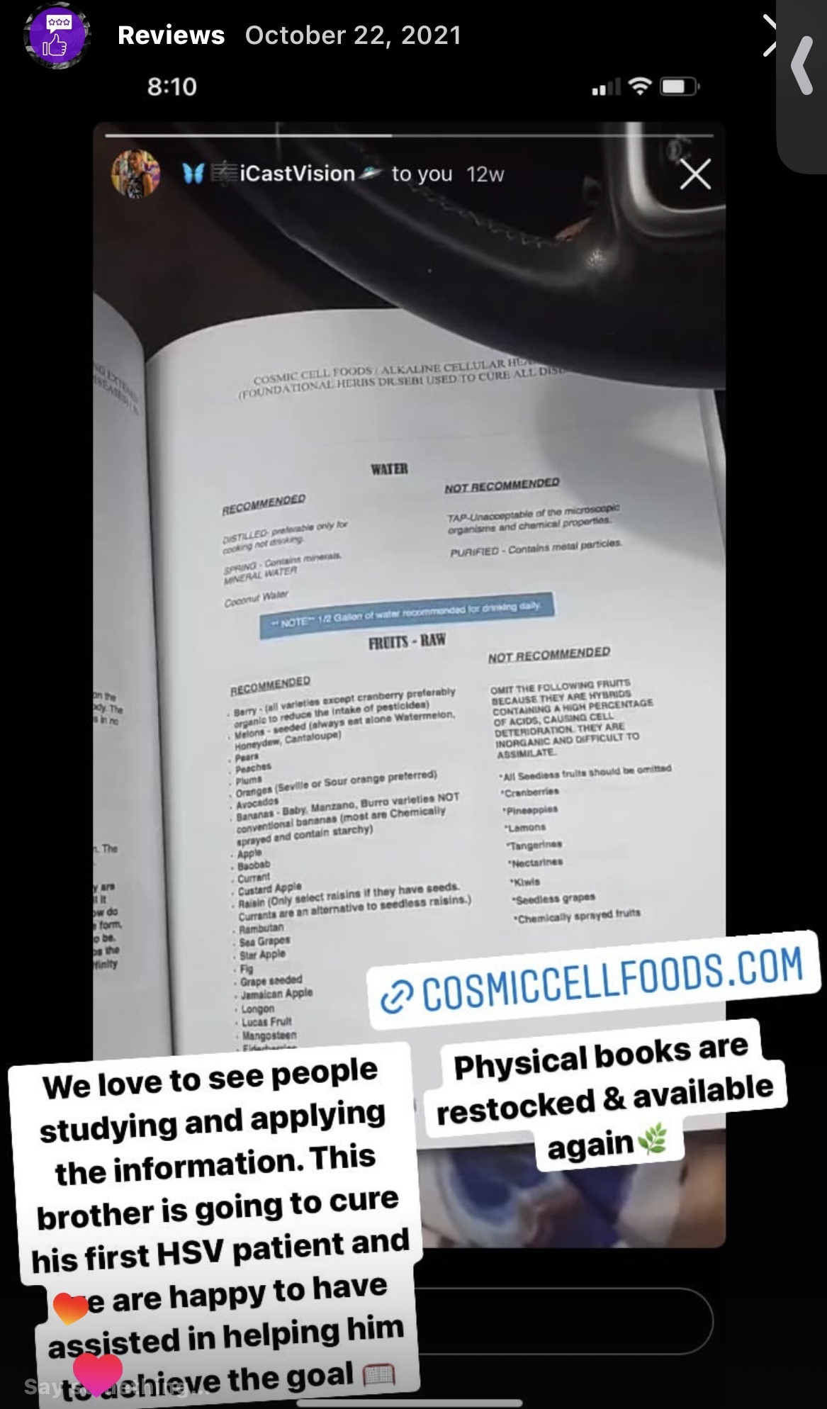 Customer review image