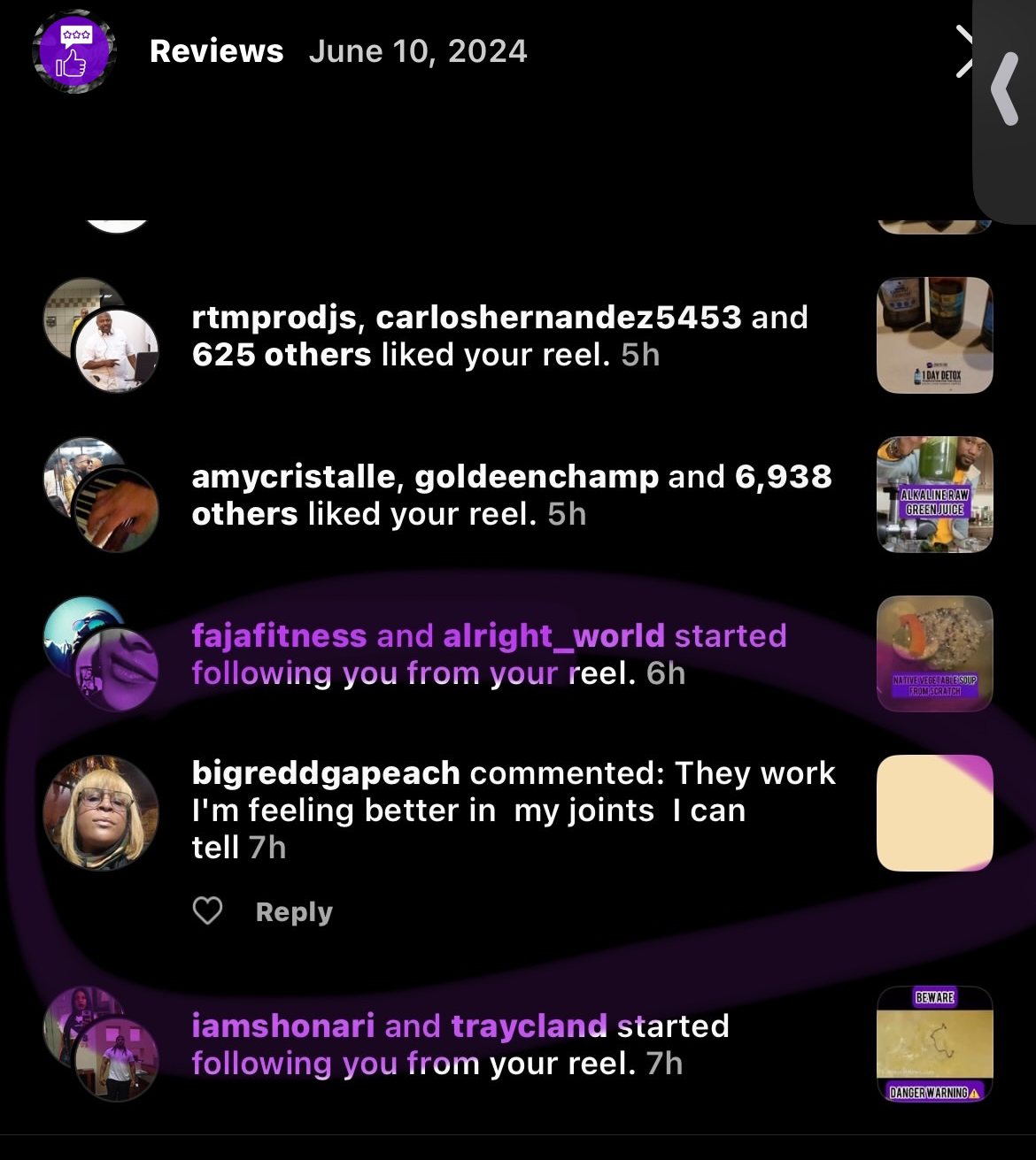Extended review image